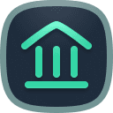 bank-green-dark emoji