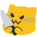 blobkittenknife emoji