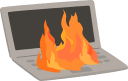 laptopfire emoji