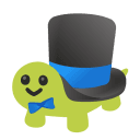 toitle-with-a-tophat emoji